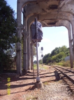 CSX Southbound view of old signal